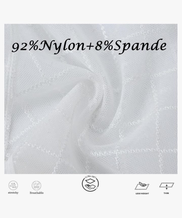 Men's Mesh See Through Boxer Briefs, Sheer Lace Underwear